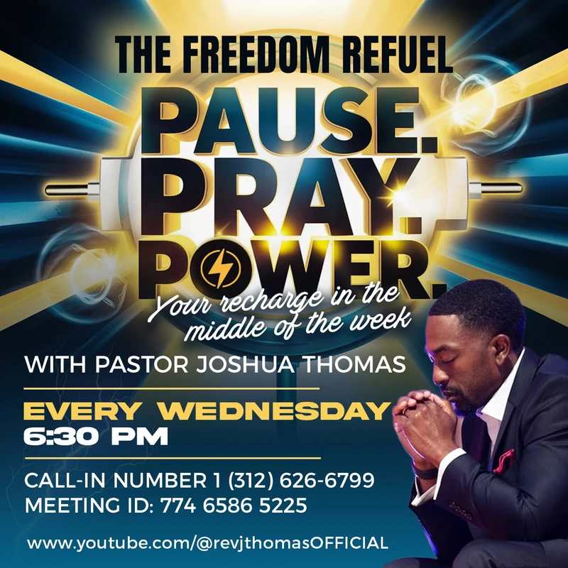 Freedom Refuel Every Wednesday at 6:30PM EST